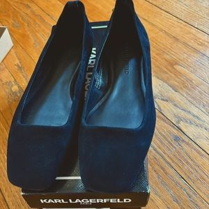 Timeless Karl Lagerfeld flats US 8 M